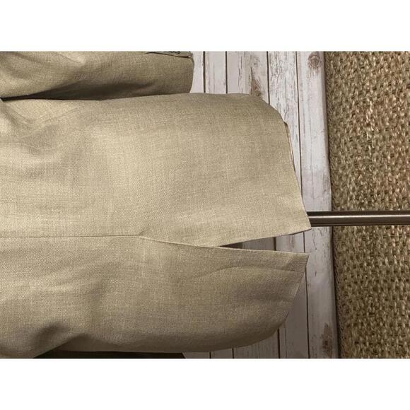 Brooks Brothers tan wool/silk/linen single-breasted sportscoat/blazer Size 46R - Picture 7 of 11